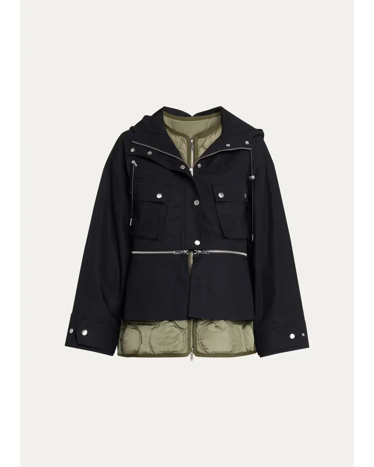 Convertible Utility Vest Parka Jacket by 3.1 Phillip Lim