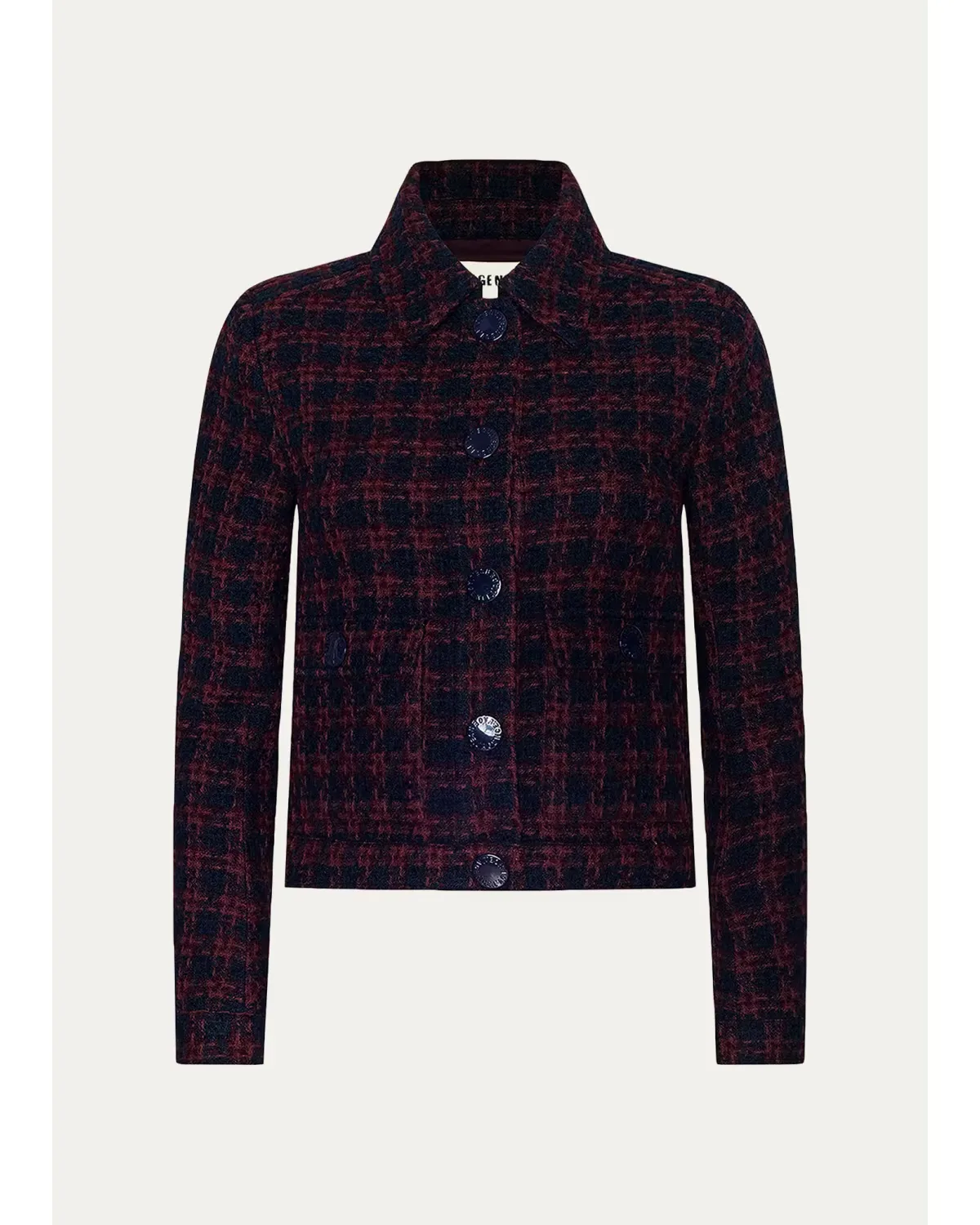 Nyx Tweed Crop Jacket by L'AGENCE