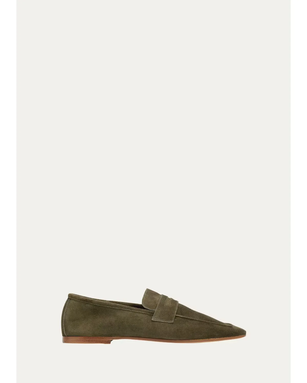 Essenziale Suede Penny Loafers