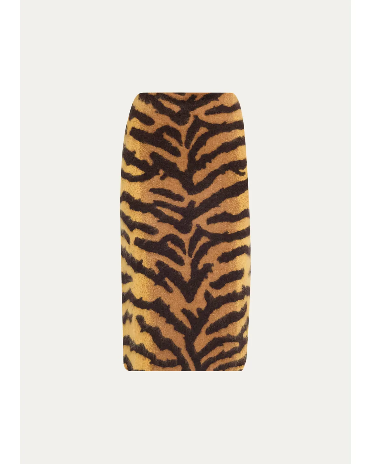 Amari Brushed Cashmere Skirt by Adam Lippes