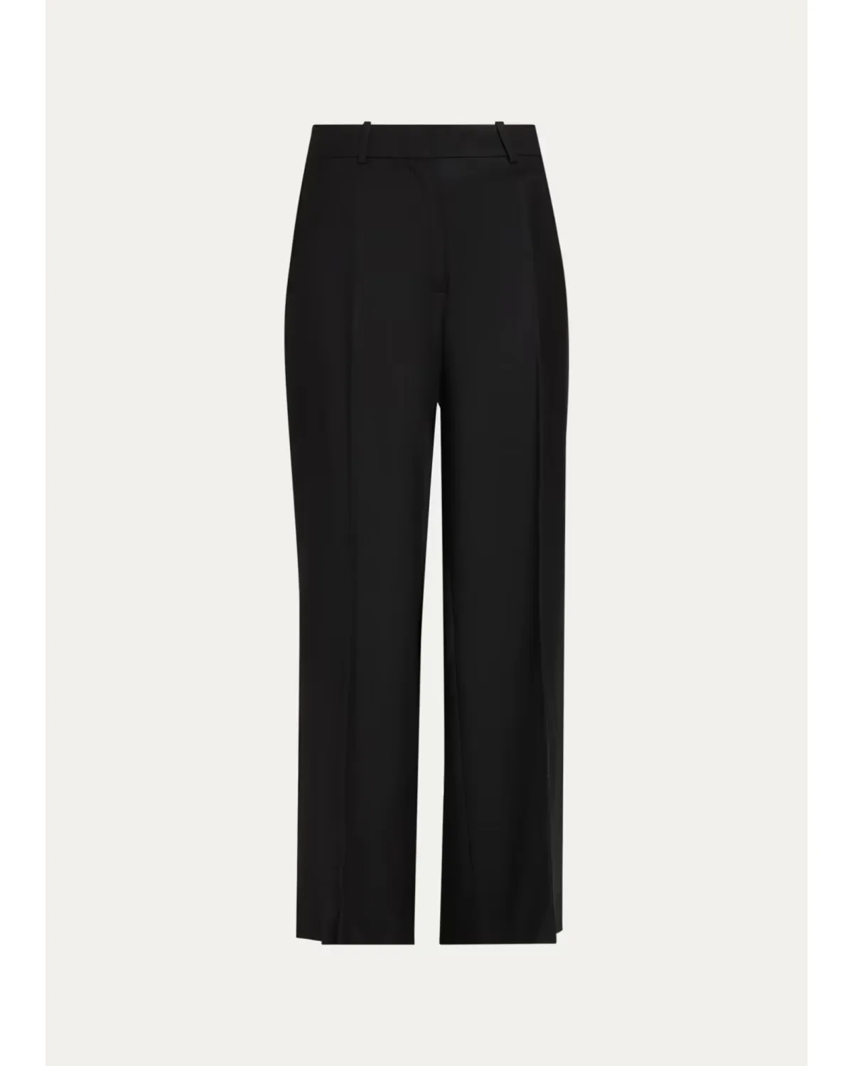 Pleated-Front Virgin Wool Pants by Theory