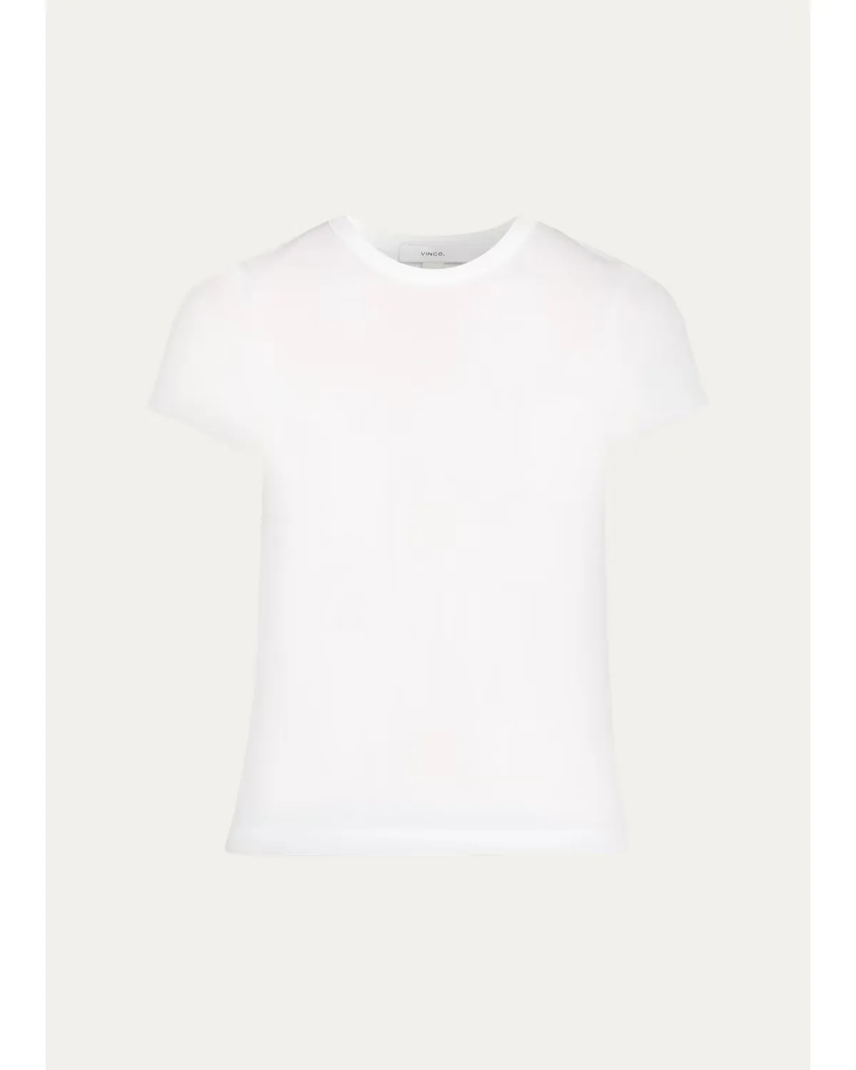 90s Shrunken Crewneck Tee by Vince