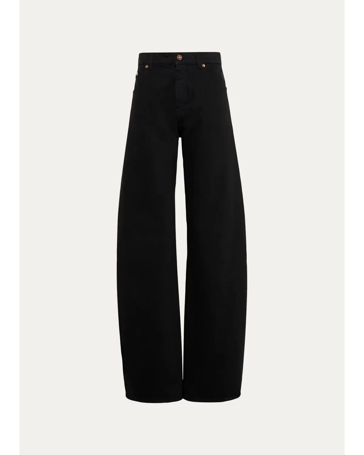Amoret High-Rise Barrel-Leg Jeans by Gabriela Hearst