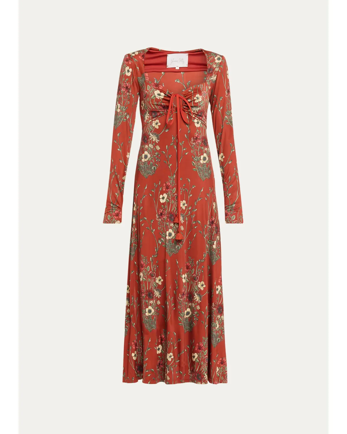 Festive Performance Ankle Dress by Johanna Ortiz