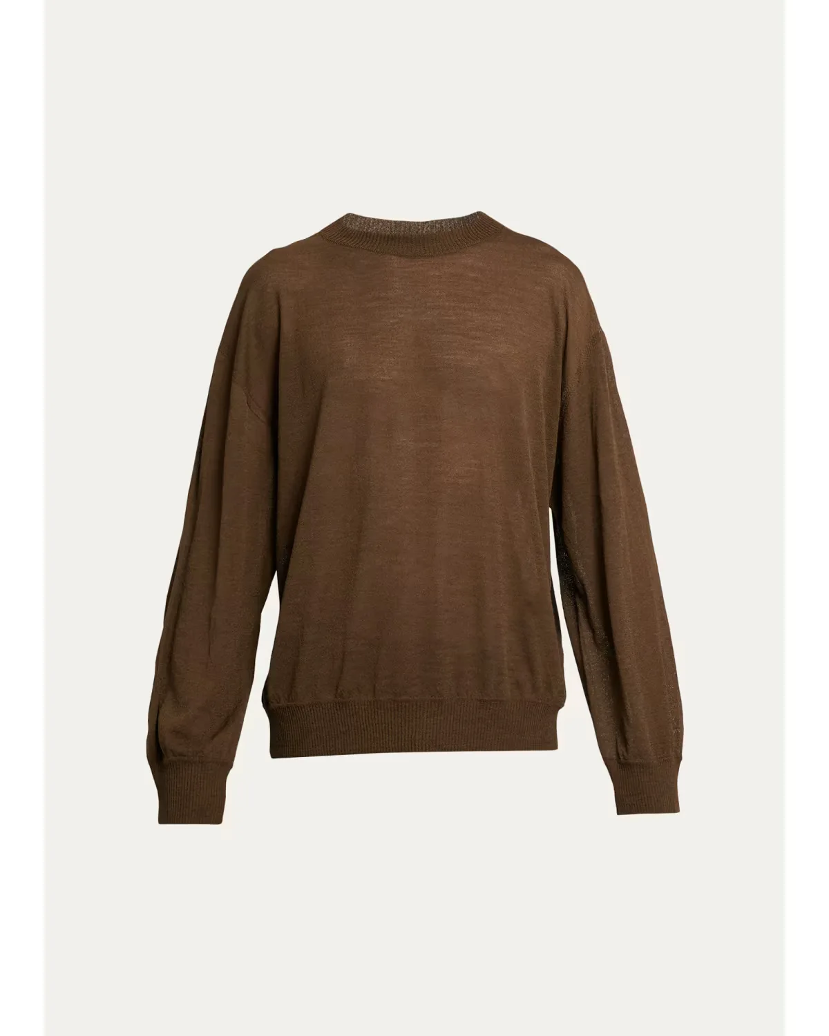 Nylon-Blend Crewneck Sweater by Homme Pliss Issey Miyake