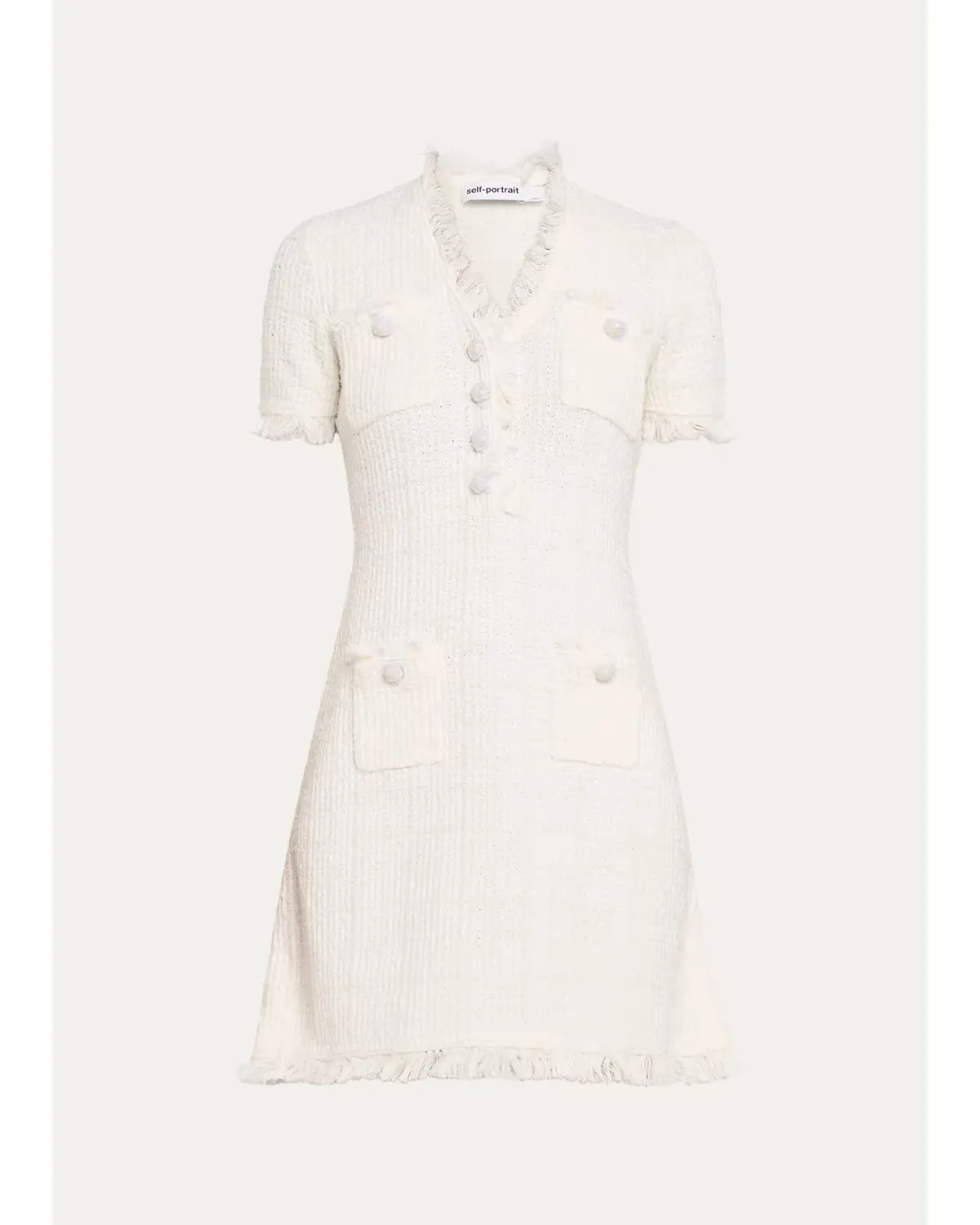Textured Knit Mini Dress