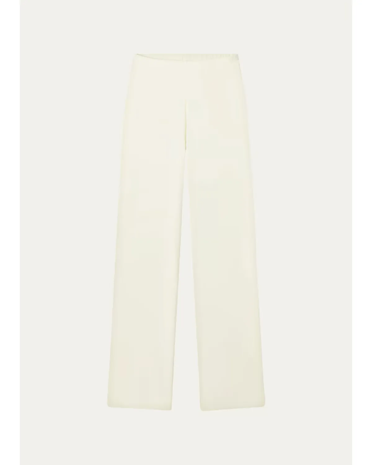 Cotton-Cashmere Wide-Leg Lounge Pants by Eterne