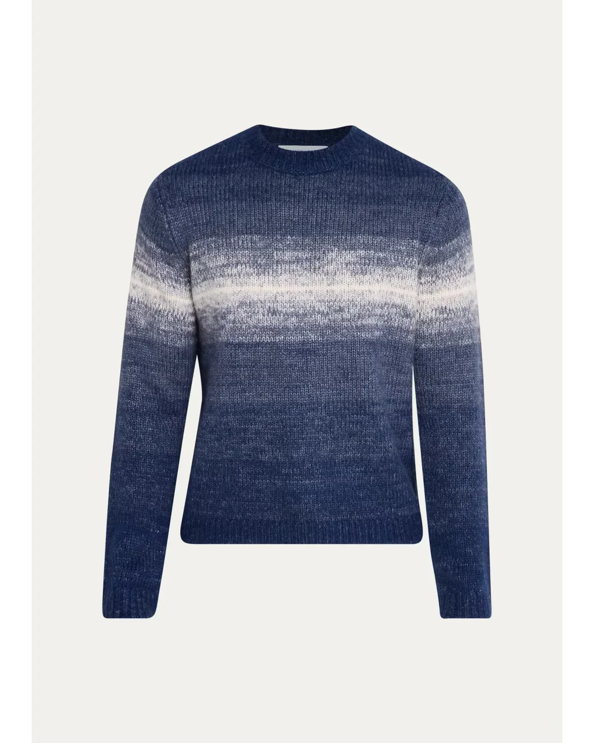 Cashmere & Silk Crewneck Degrade Sweater by Iris Von Arnim