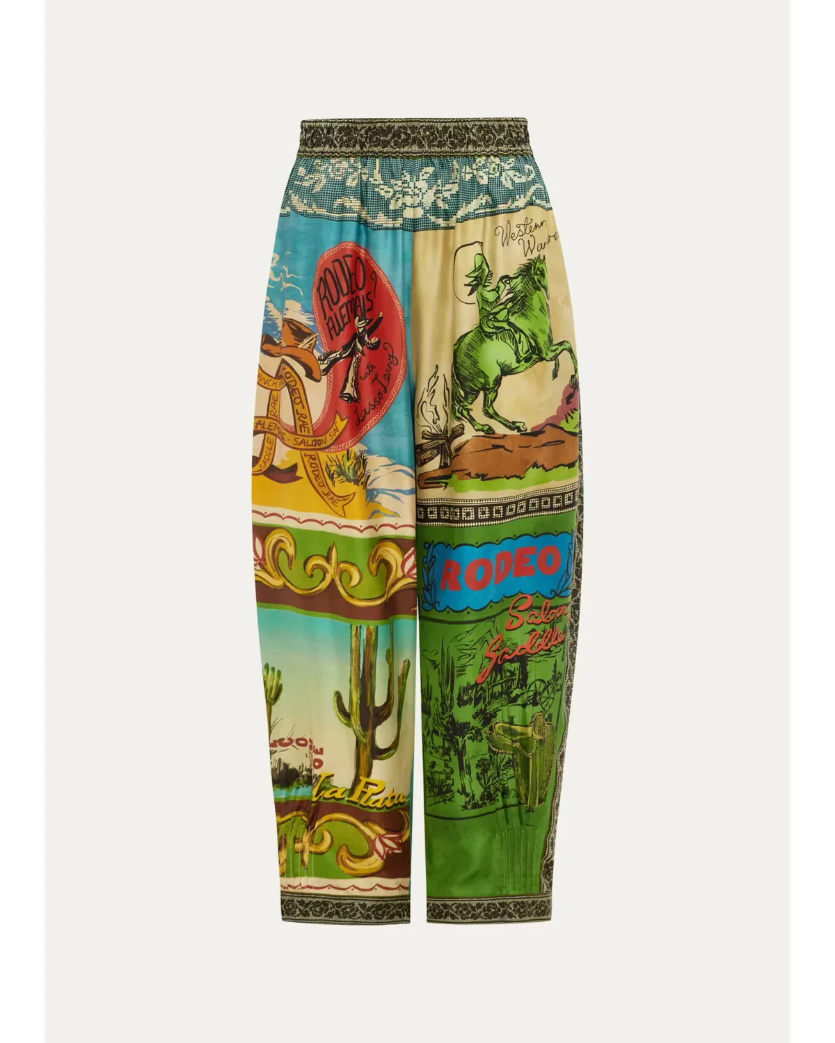 Ace Tapered Silk Pants by ALMAIS