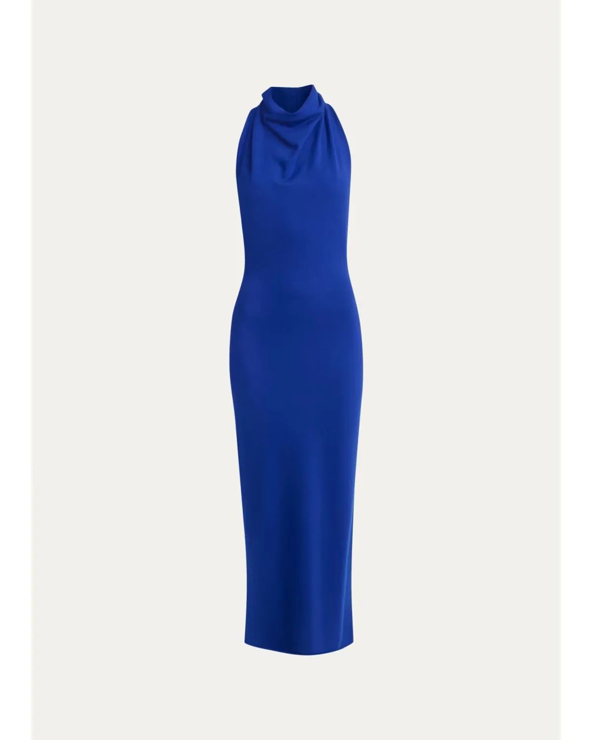 Draped Halter Wool Knit Maxi Dress by GIVENCHY