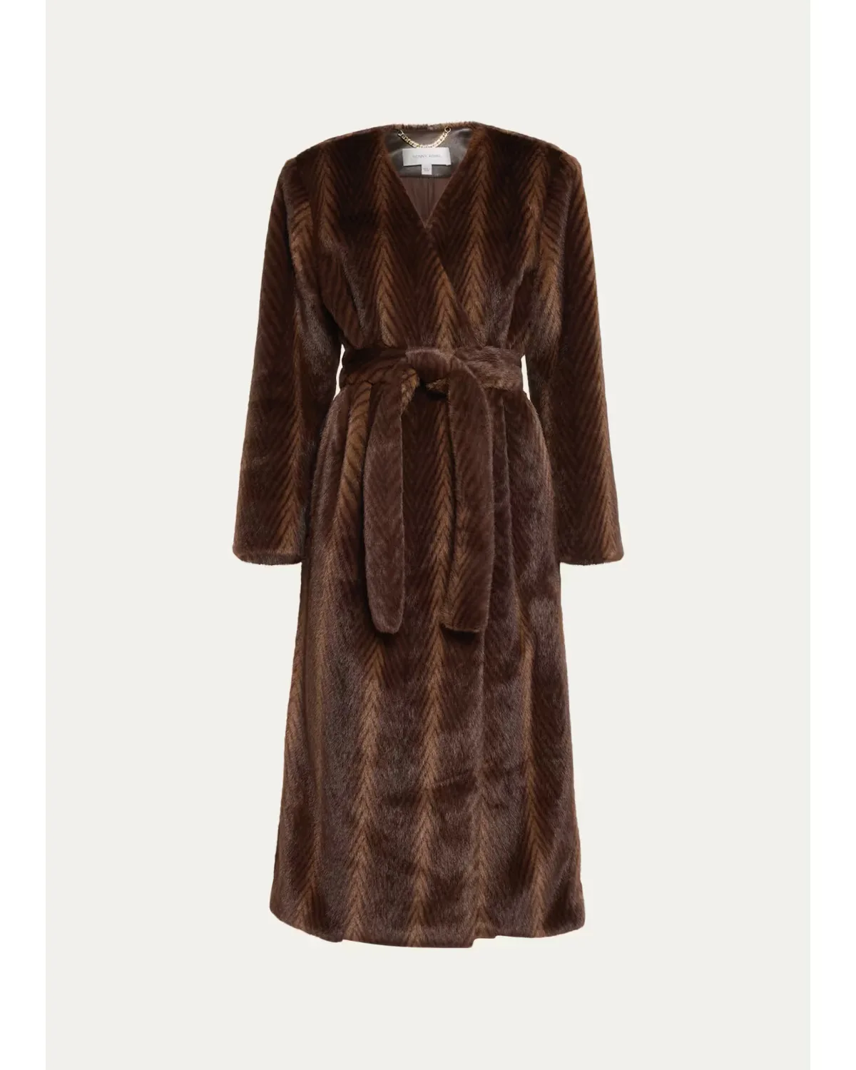 Cady Faux-Fur Coat by Ronny Kobo