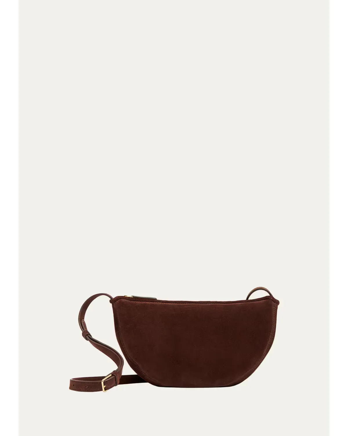 Moon Sling Suede Crossbody Bag