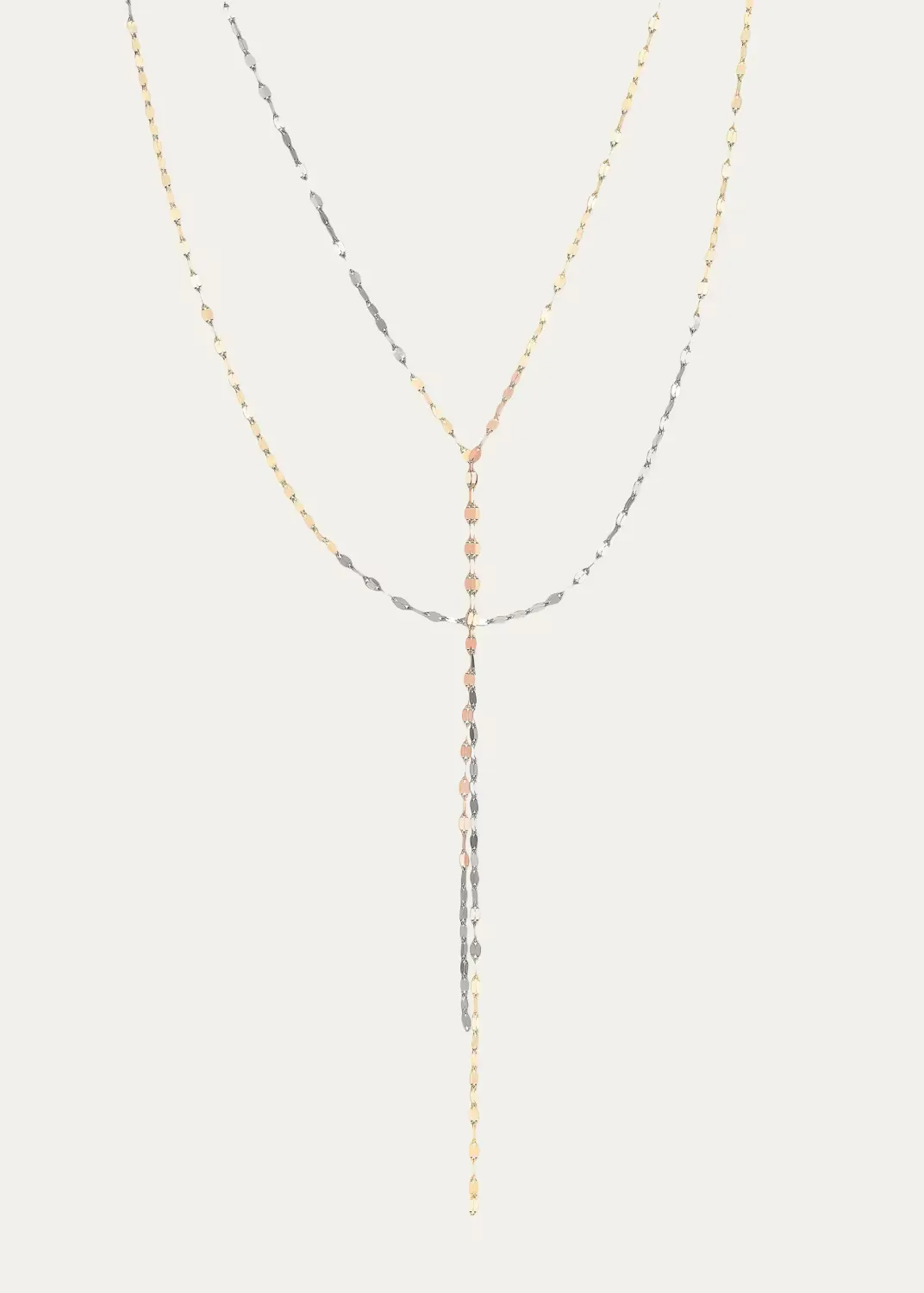 14K Tricolor Gold Blake Necklace by Lana