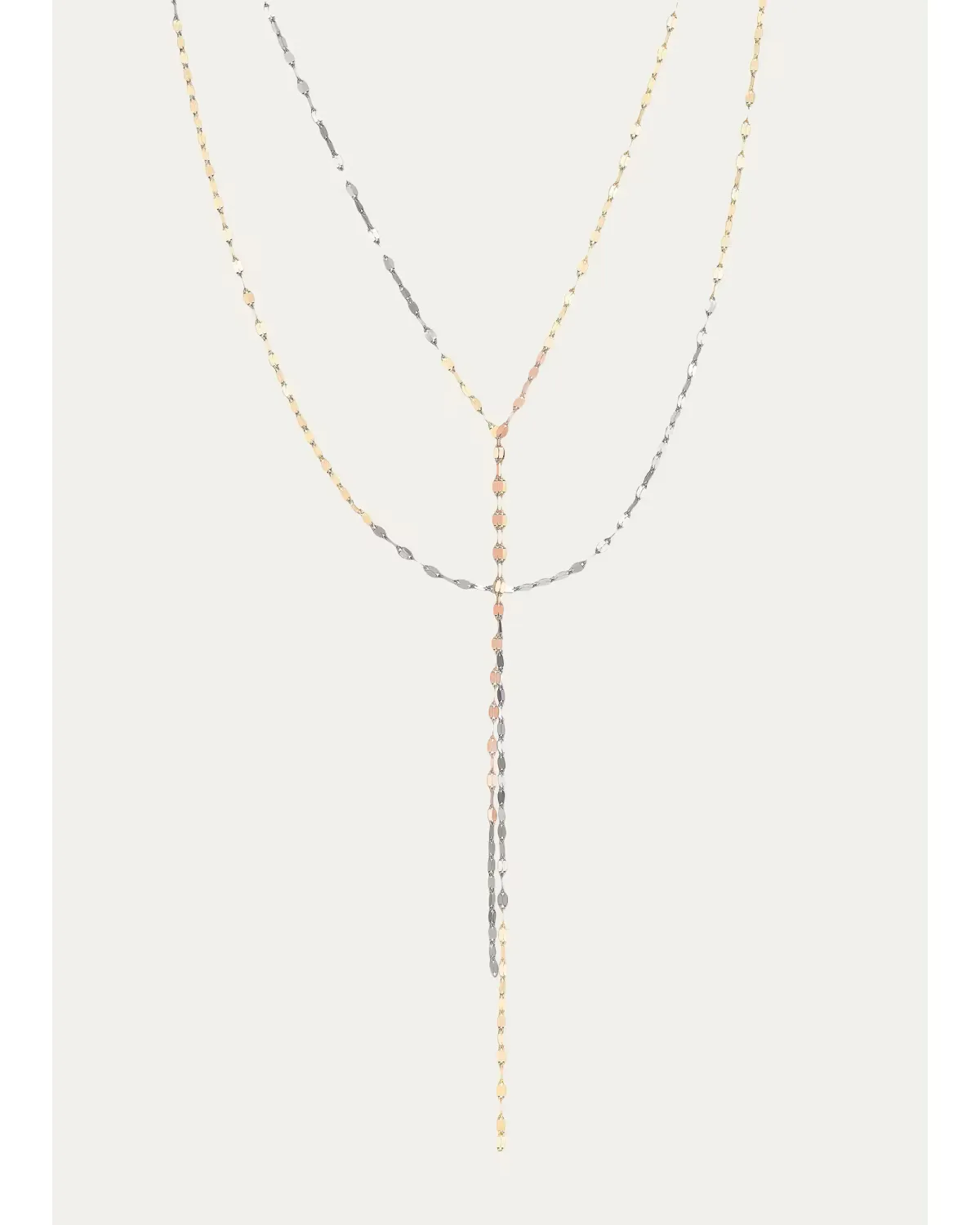 14K Tricolor Gold Blake Necklace by Lana