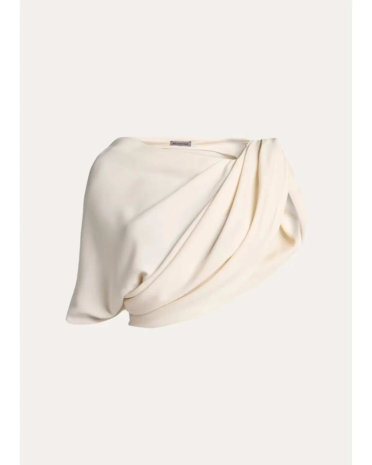 One Shoulder Top by Balenciaga