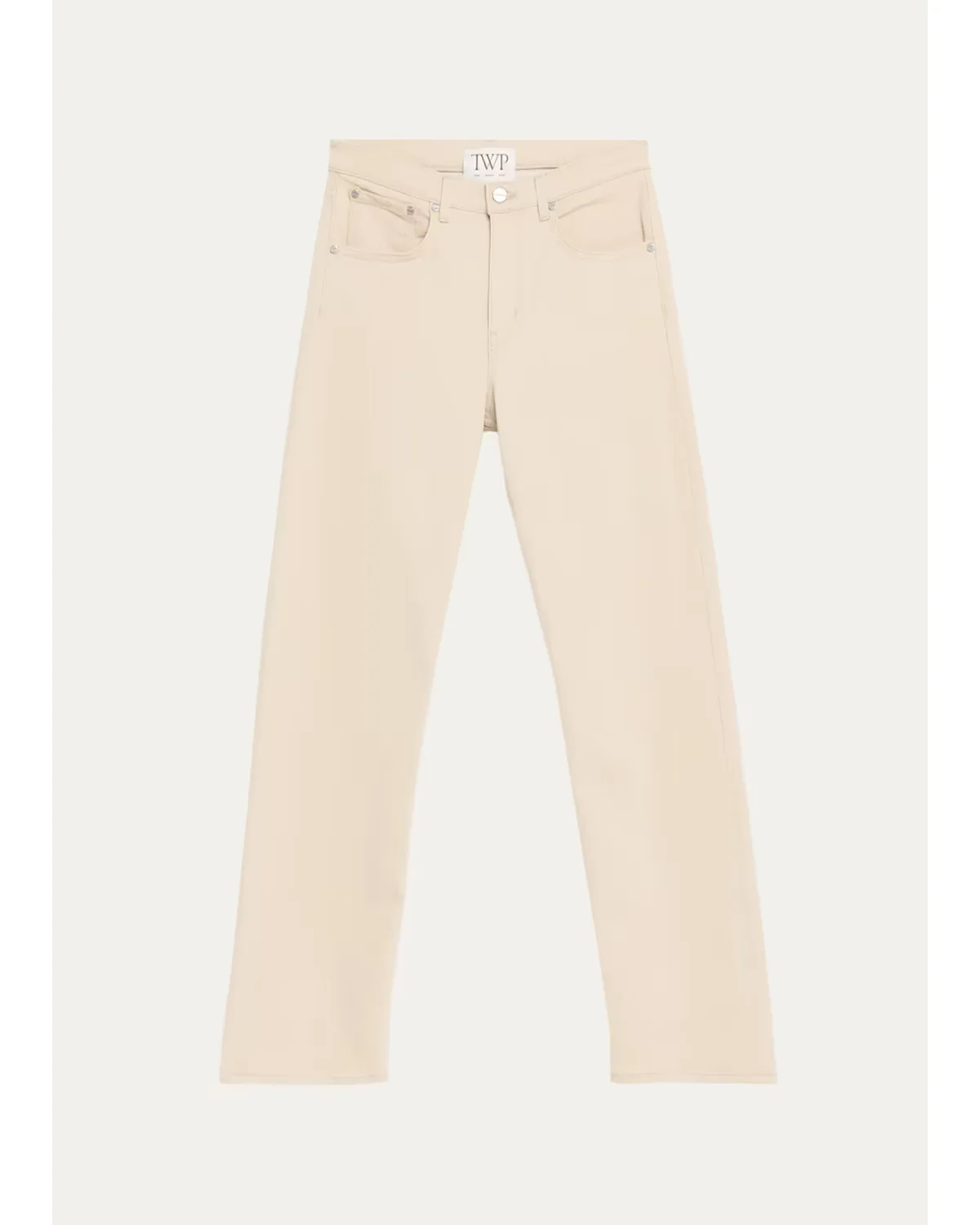 Kent Cotton-Blend Straight-Leg Jeans by TWP