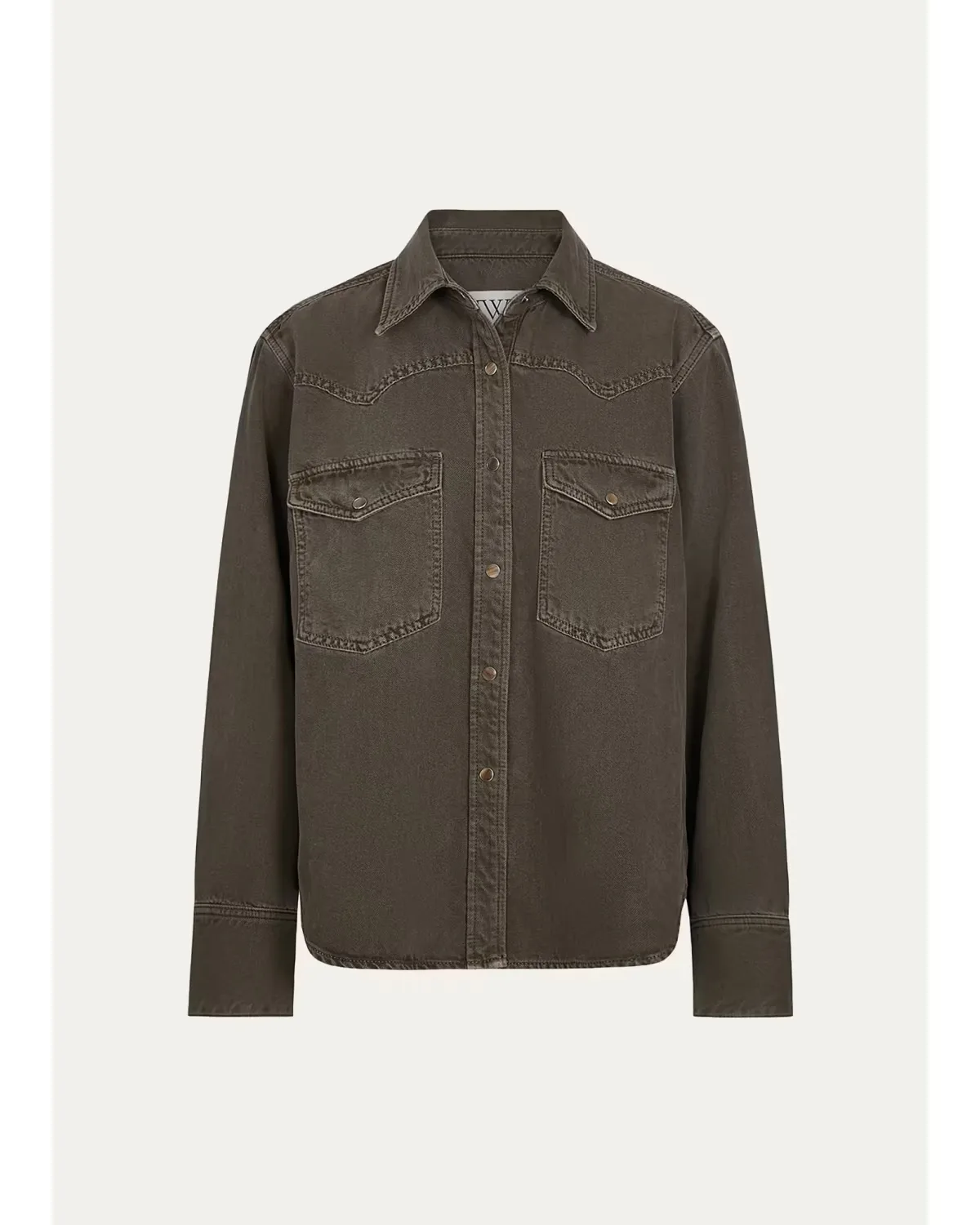 Yellowstone Cotton Denim Shirt by TWP