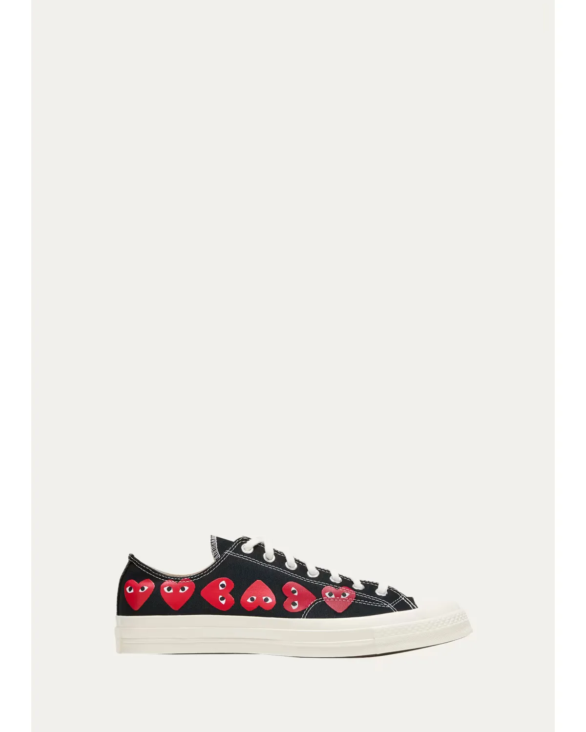 Comme Des Garcons x Converse Chuck 70 Multi Heart Low-Top Sneakers by Comme des Garcons