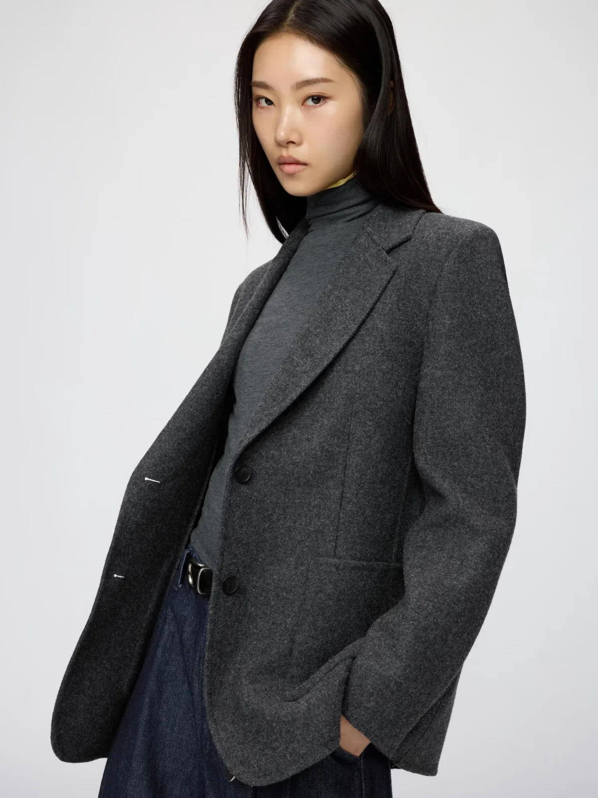 Double Face Tailored Jacket by Uniqlo