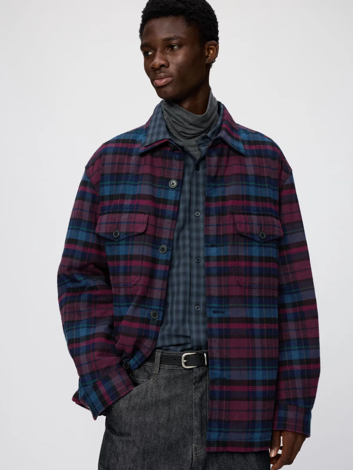 Padded Shirt Jacket