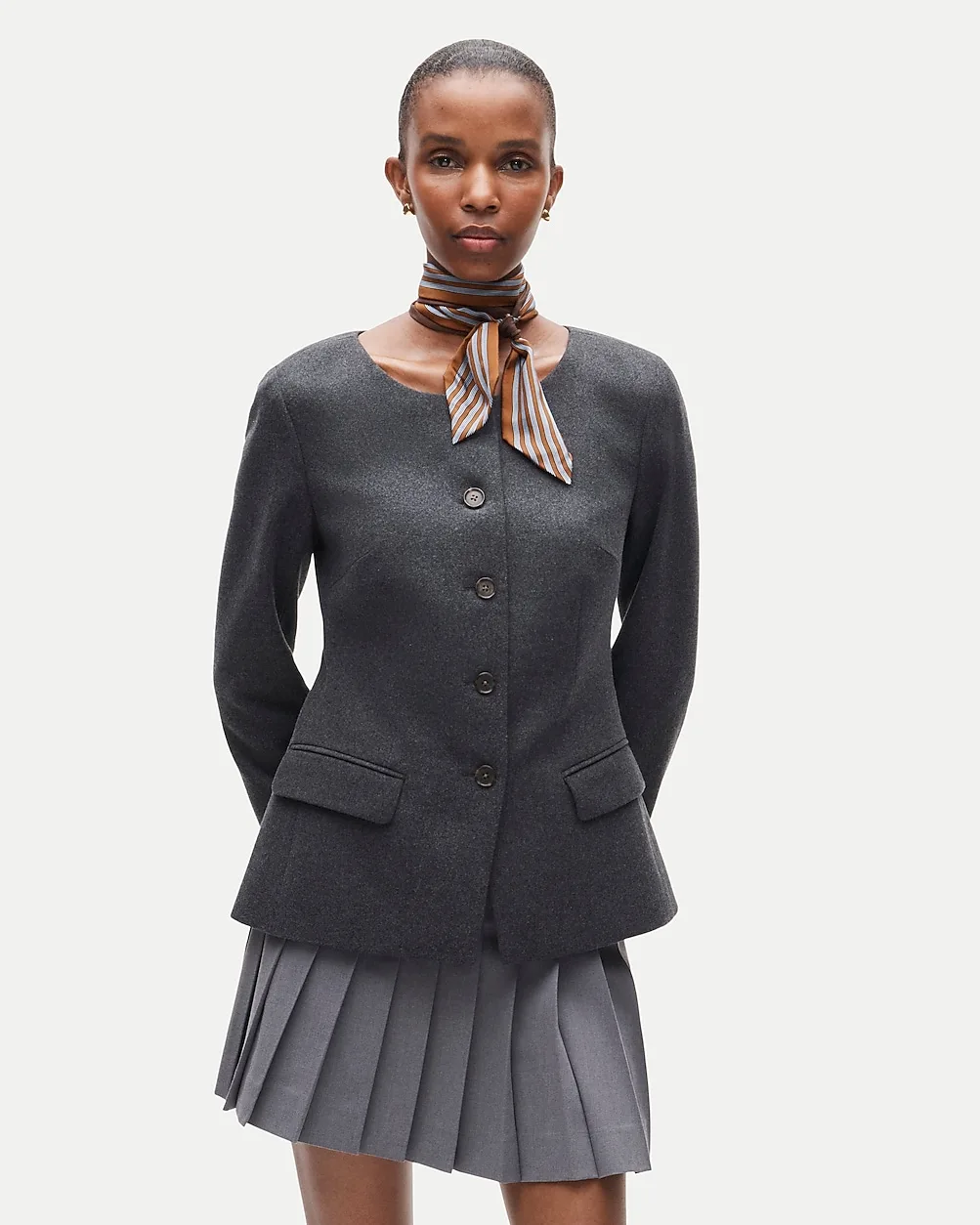 Lady Jacket in Heather Wool Blend by J.Crew
