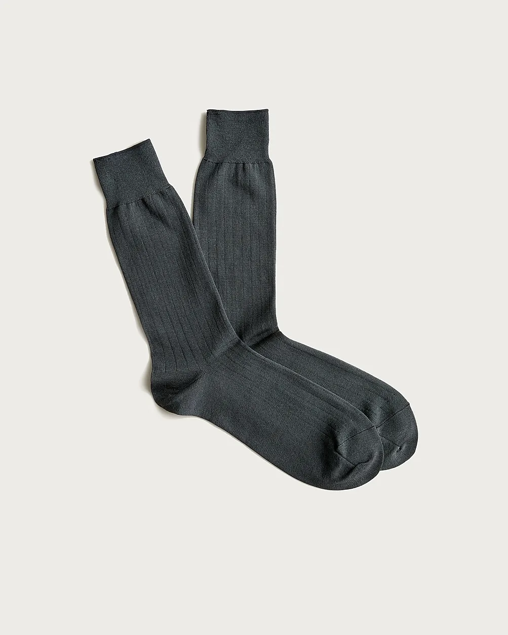 Ribbed Dress Socks by J.Crew