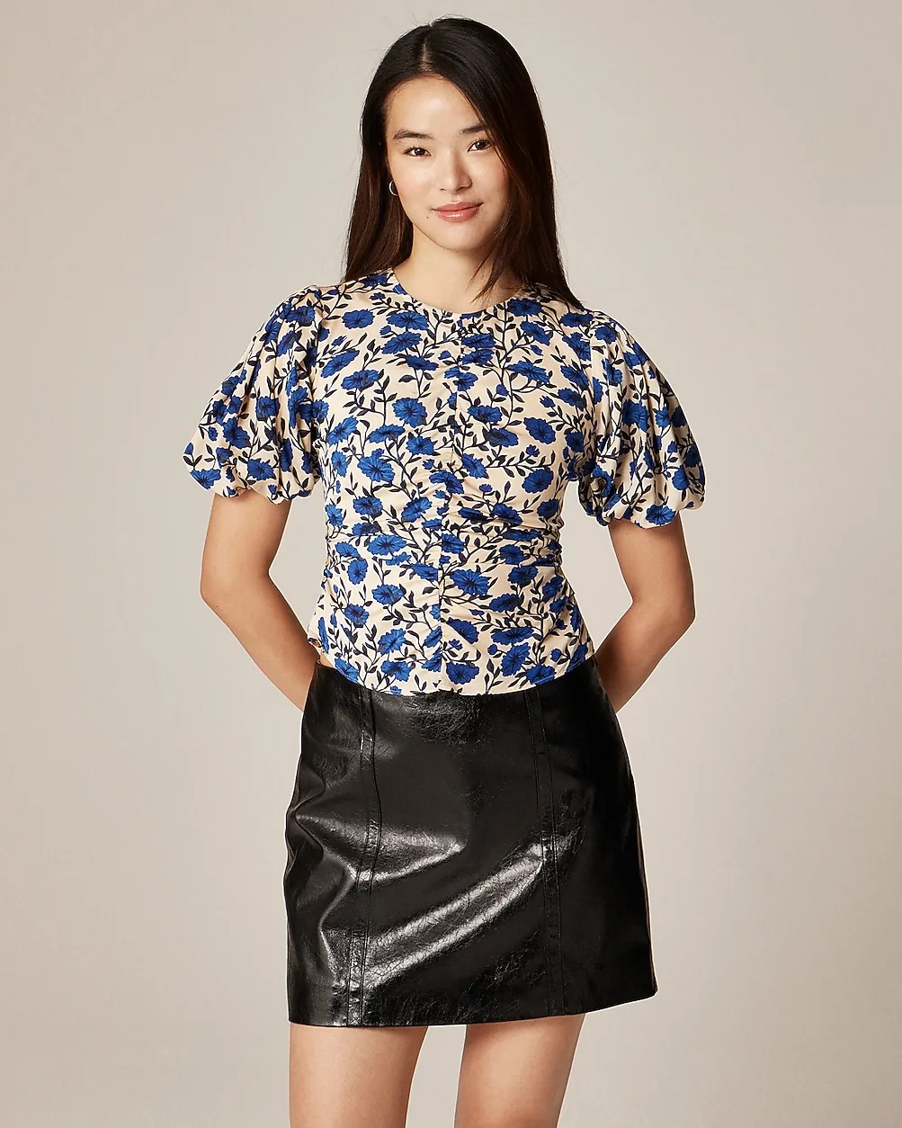 Veranda Shirt in Floral Print by J.Crew