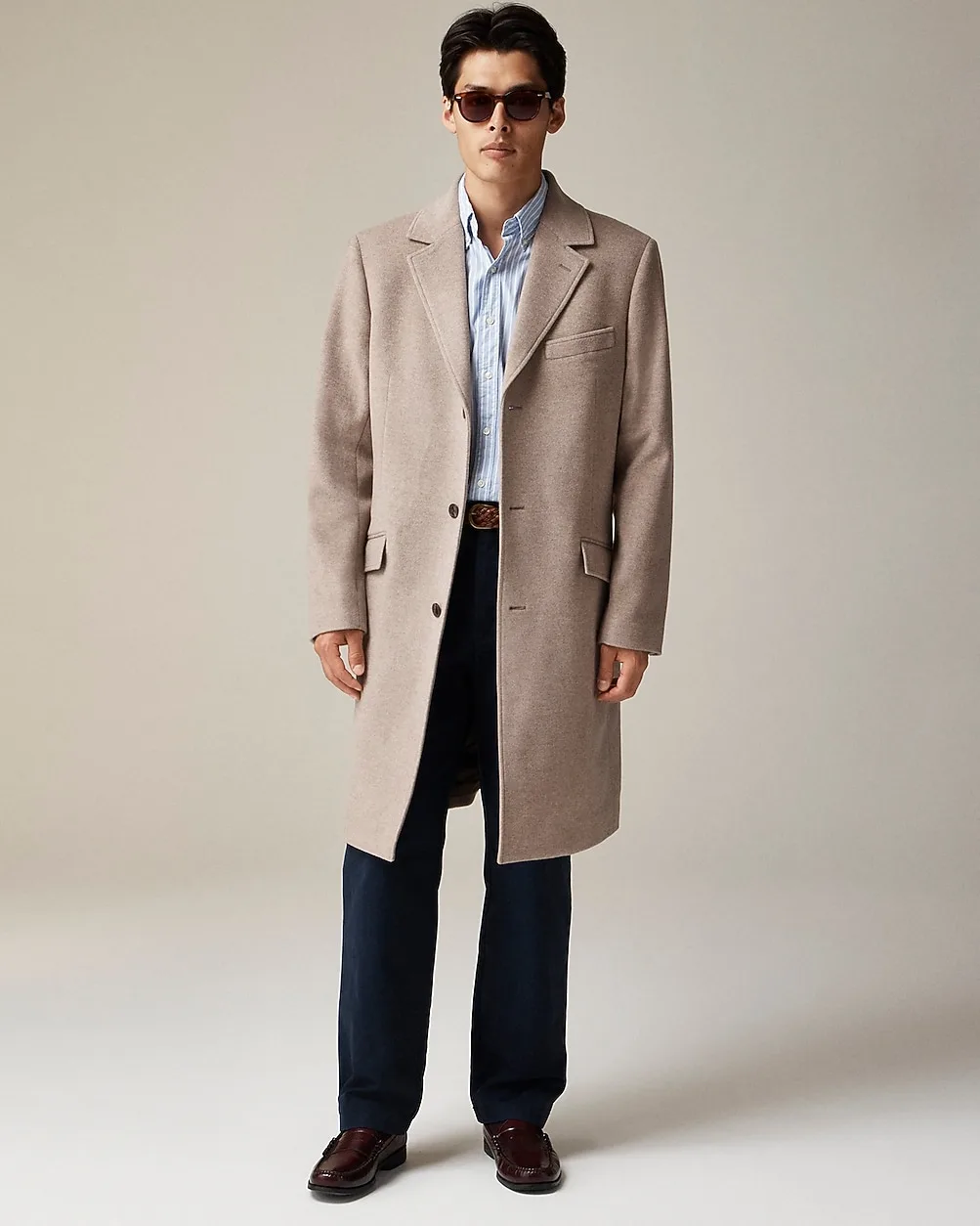 Rivington Topcoat in Italian Wool Blend by J.Crew