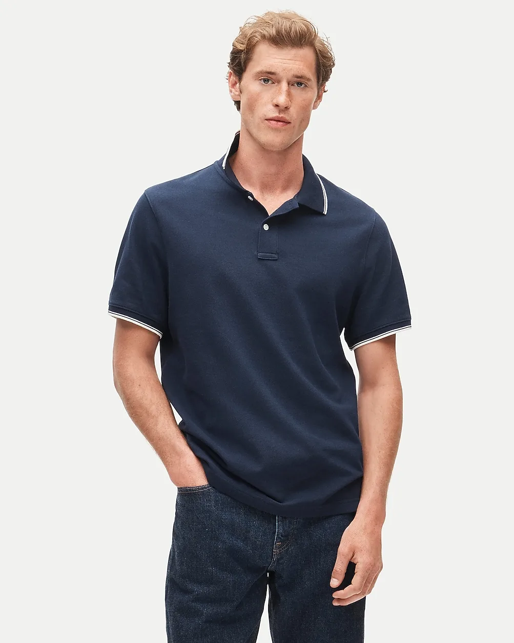 Classic Piqué Polo Shirt by J.Crew