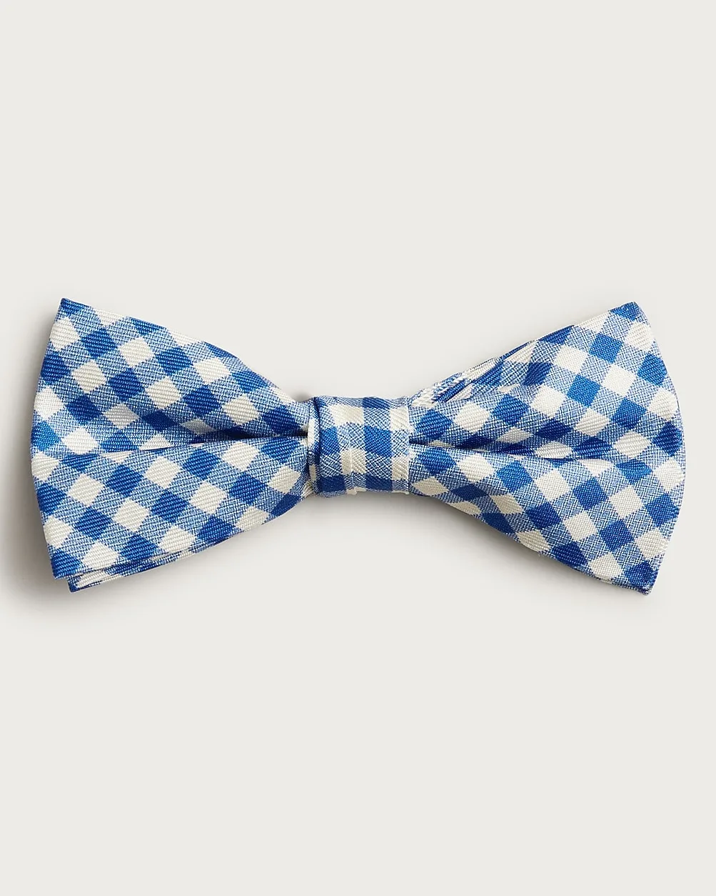 Silk Bow Tie in Gingham by J.Crew
