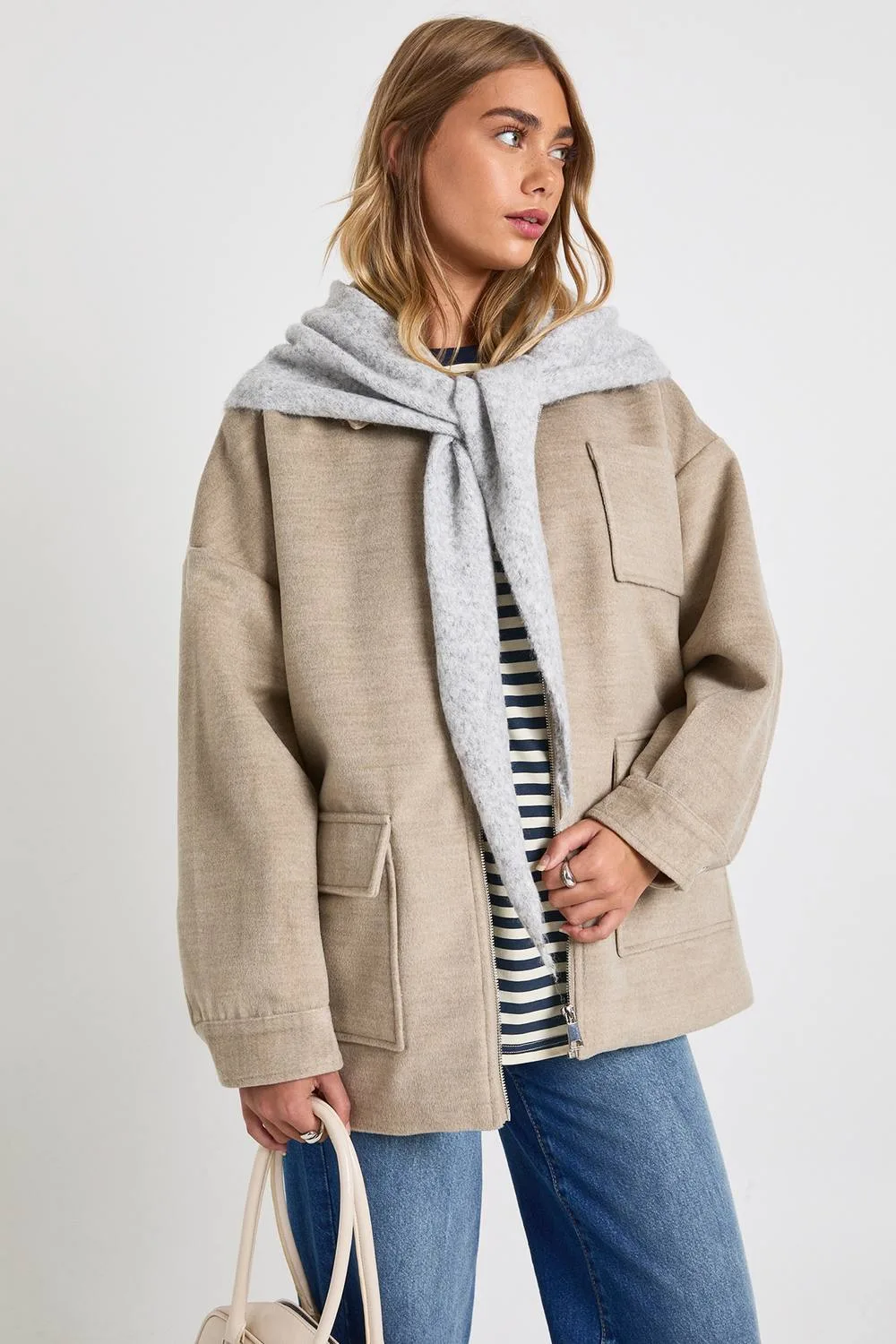 Triangle Scarf by boohoo