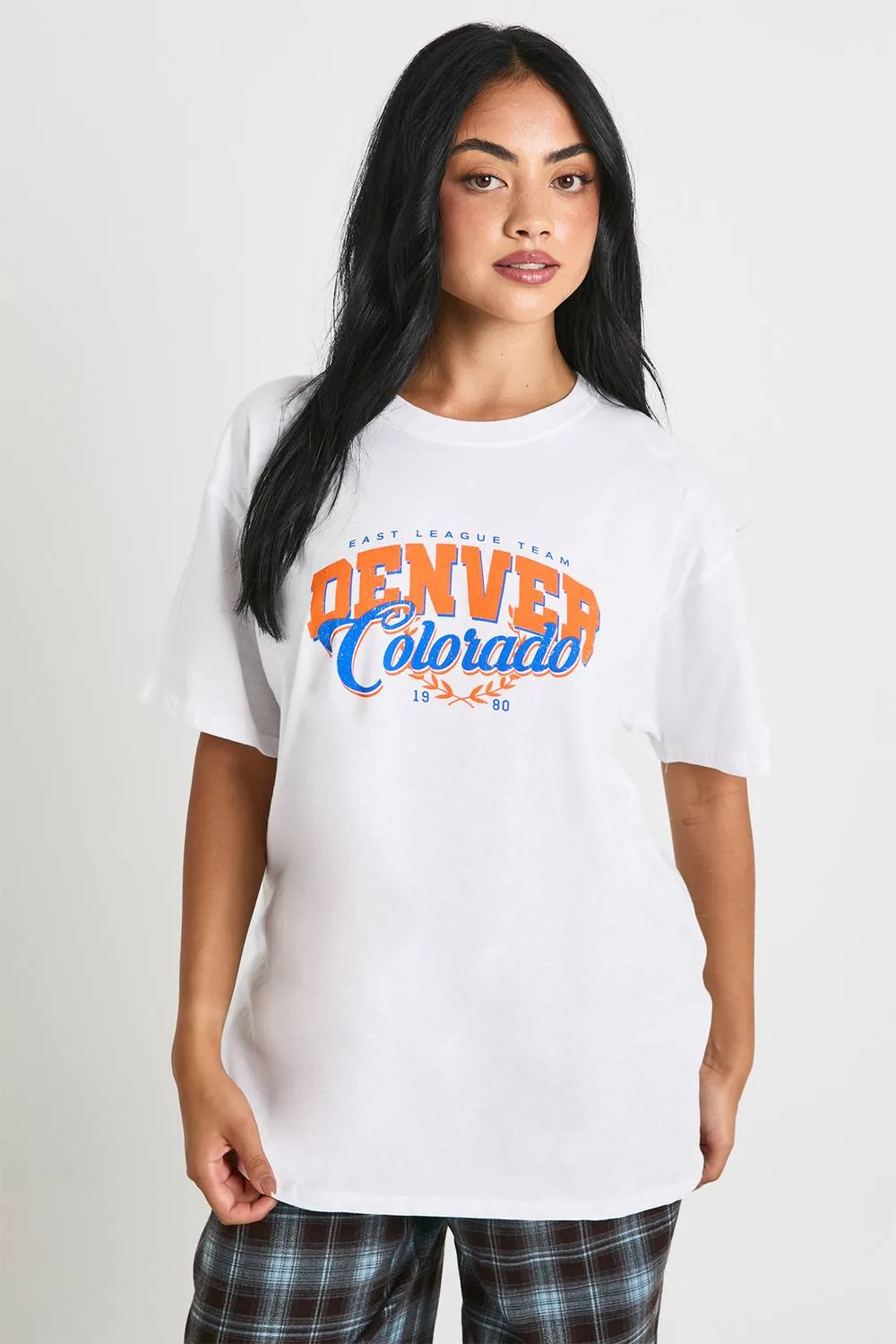 Denver Colorado Printed T-Shirt by boohoo
