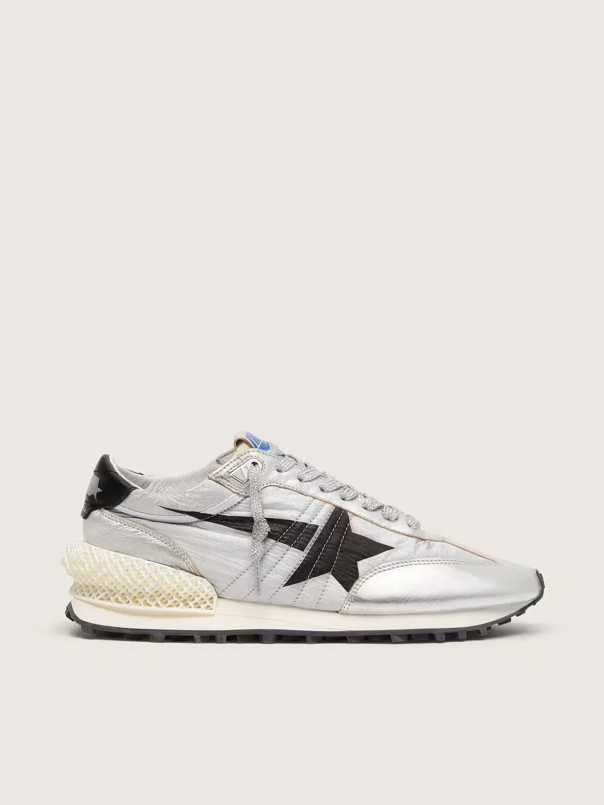 Marathon with Silver Ripstop Nylon Upper by Golden Goose