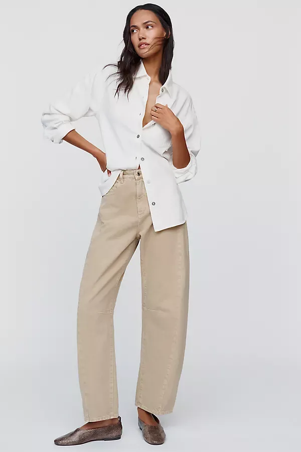 Arc High Rise Barrel Leg Jeans by Rolla's