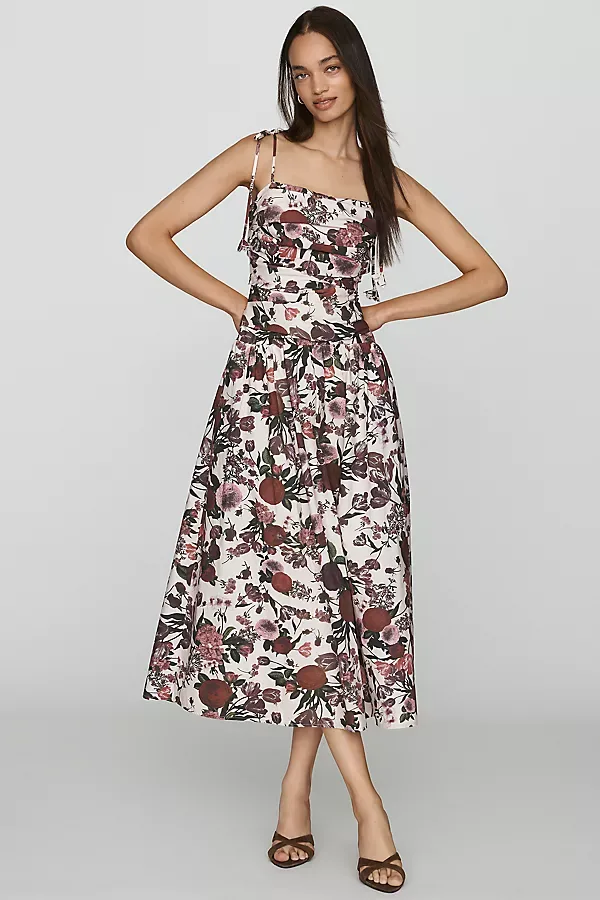 Miranda 100% Cotton Midi Dress by En Saison