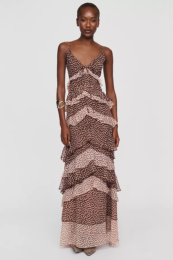 Diana Ruffle Maxi Dress by En Saison