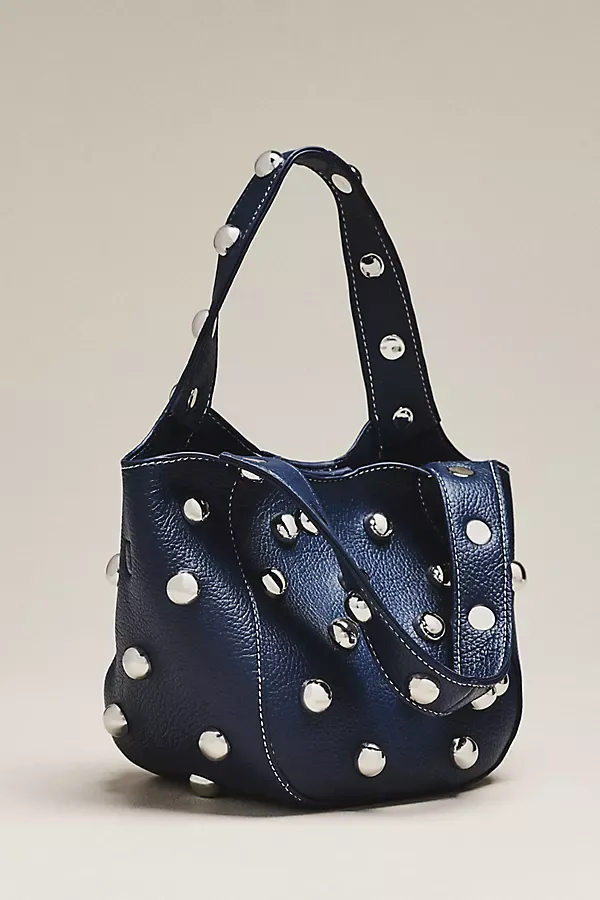 Sonia Studded Mini Slouchy Tote Bag by Anthropologie