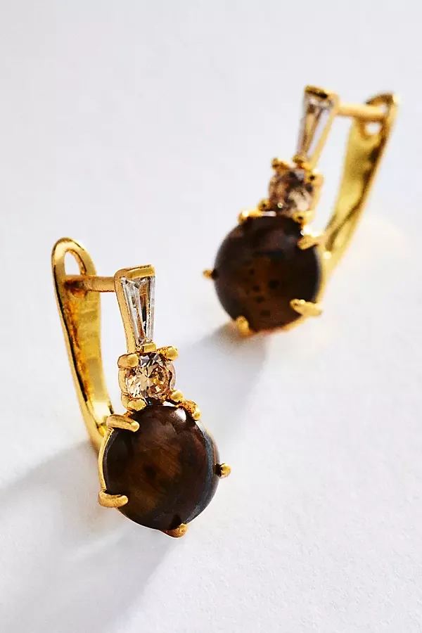 Colorful Lever Back Earrings by Anthropologie