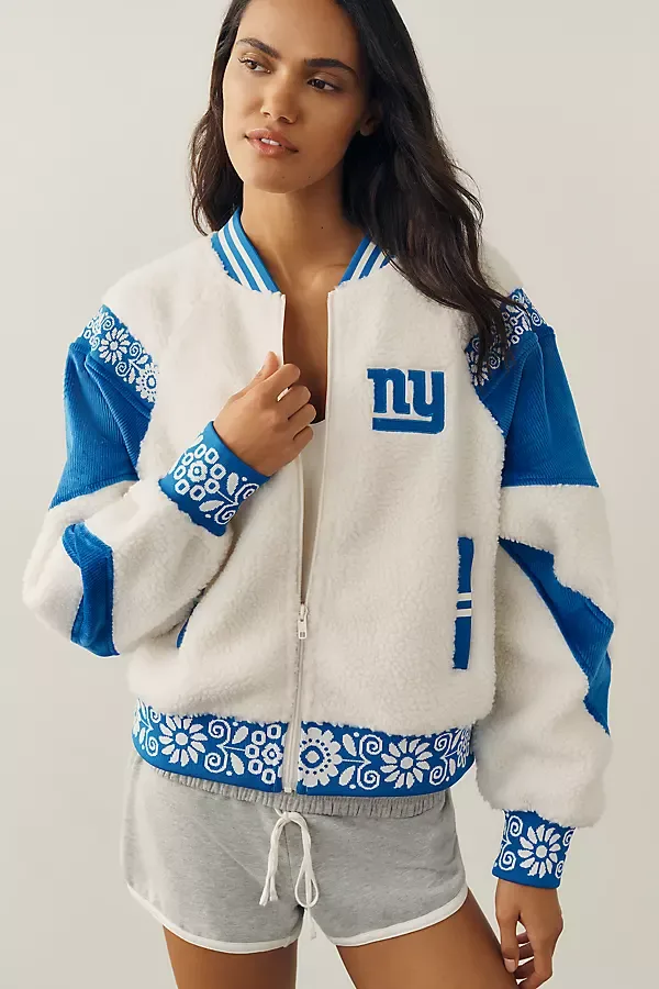 NFL Sherpa Fleece Jacket by The Wild Collective