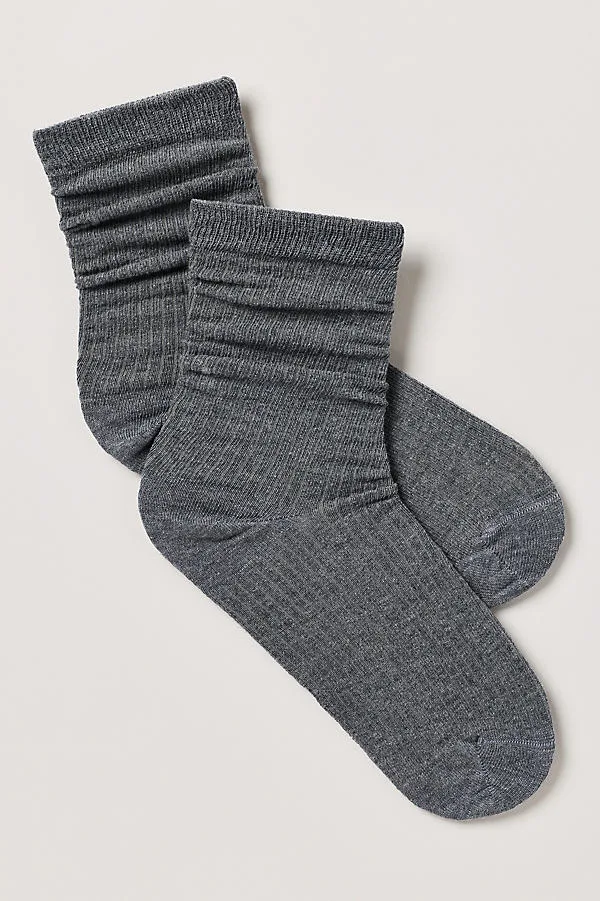 Cotton Cashmere Crew Socks by Stems