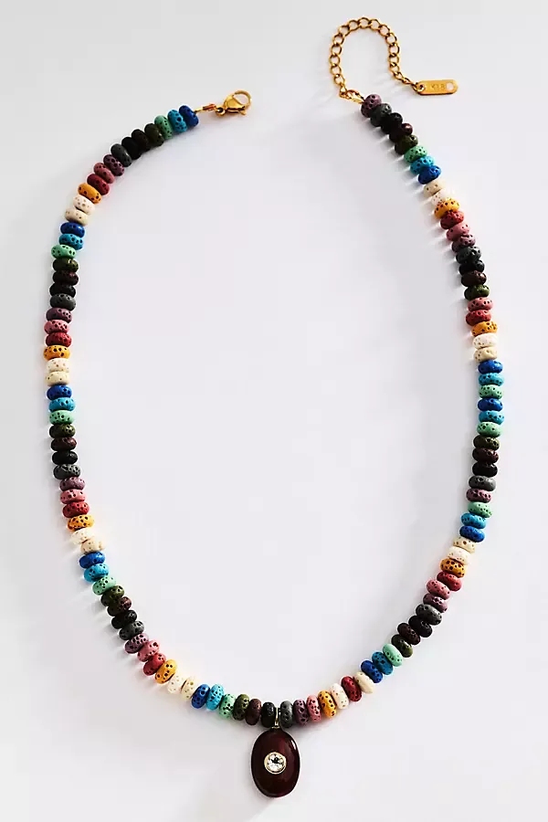 Rainbow Coast Necklace by Hannah B.