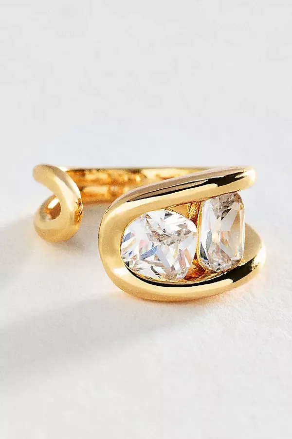 Wrap Crystal Ring by Anthropologie