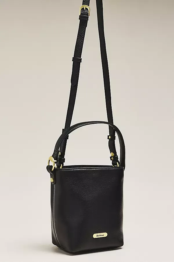 Cedar Mini Leather Bucket Bag