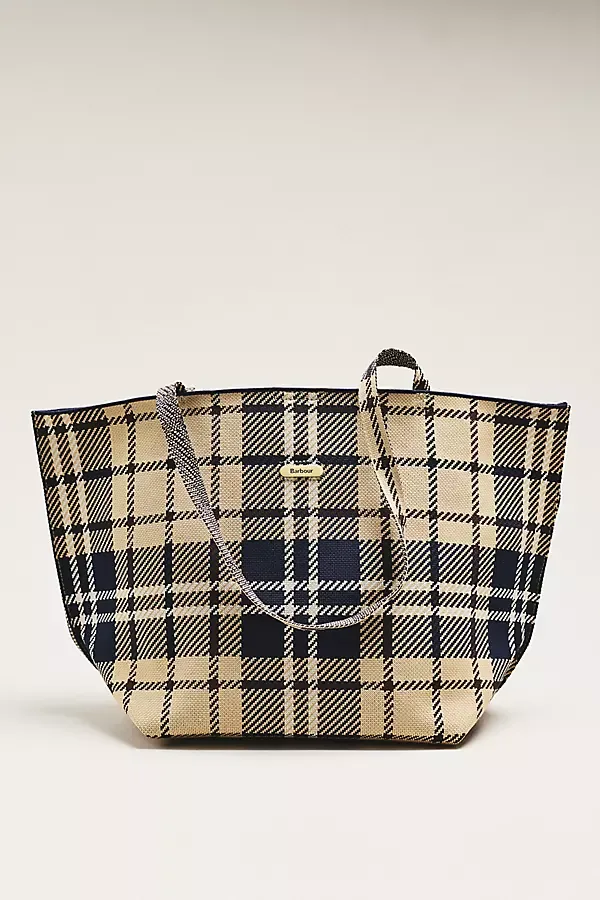 Layla Tartan Large Tote Bag by Barbour