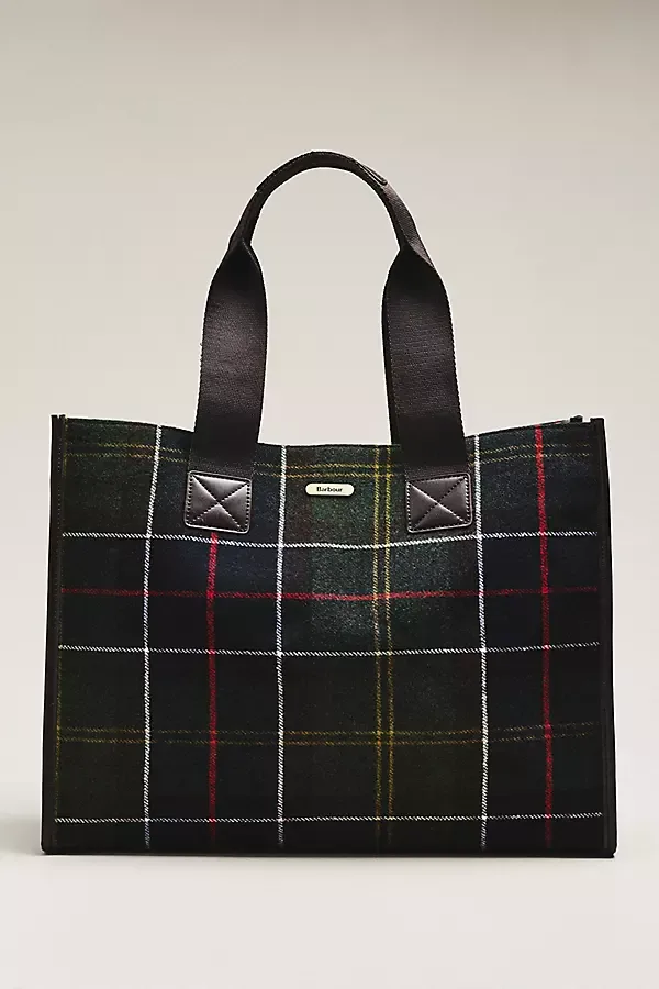 Turnberry Tartan Tote Bag by Barbour