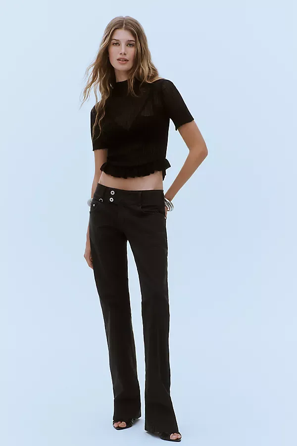 Billy Low-Rise Bootcut Pants by Pilcro