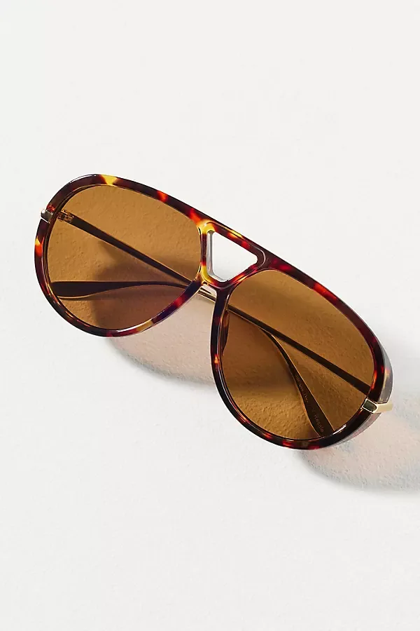 Oversized Aviator Sunglasses