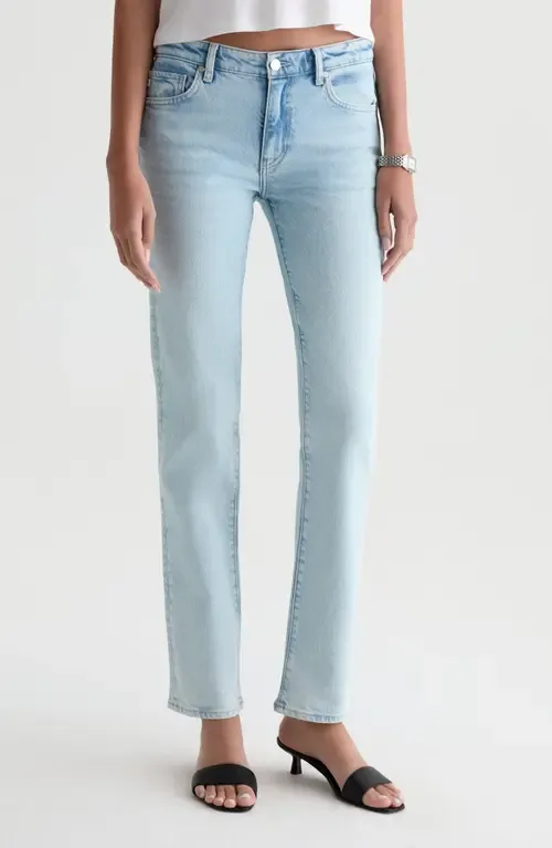 Sandra Low Rise Slim Straight Leg Jeans