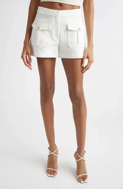 Ava Cotton Blend Shorts by Ramy Brook