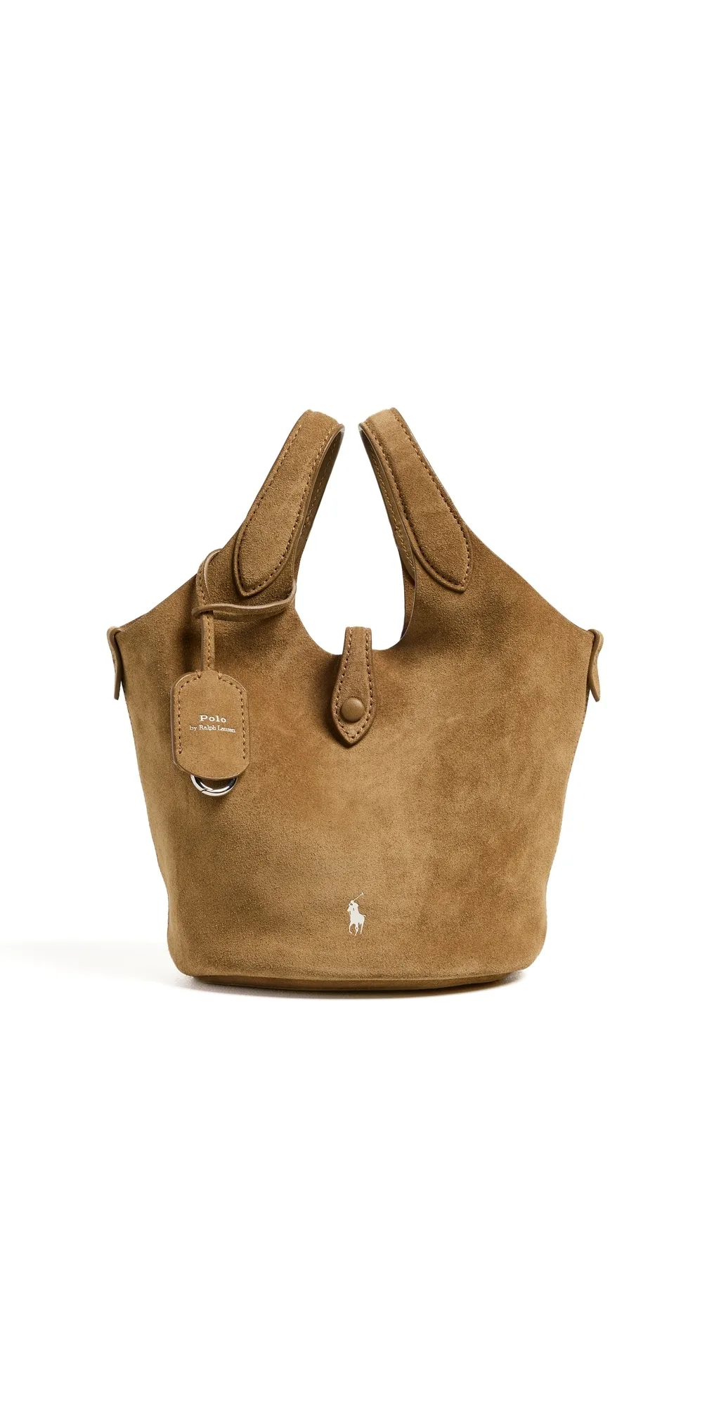 Polo Play Small Suede Bucket Bag by Polo Ralph Lauren